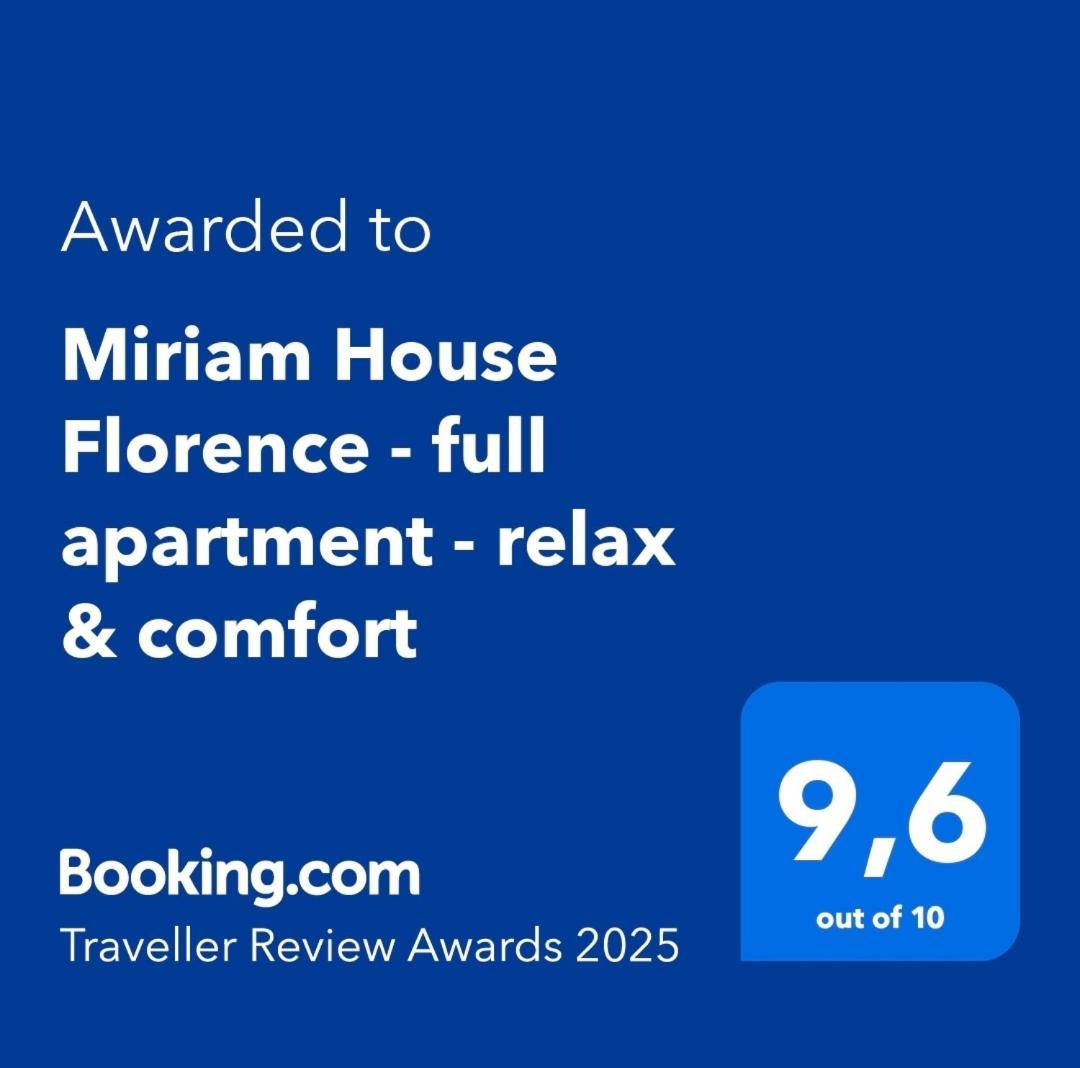 Miriam House Florence - Full Apartment - Relax & Comfort Kültér fotó